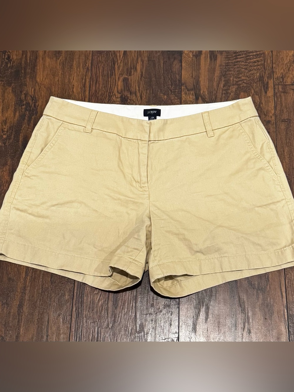 J.Crew Women’s Khaki Chino Shorts Size 1